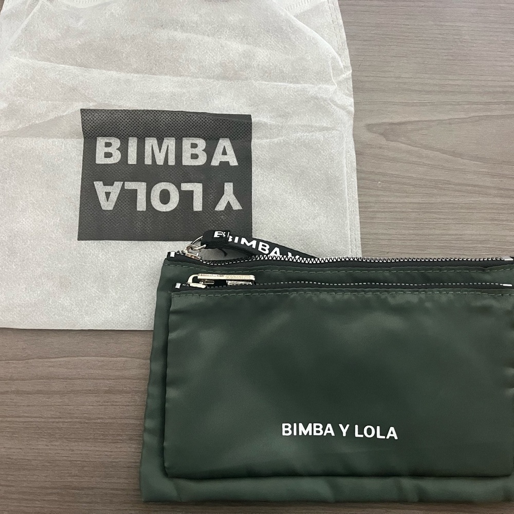 Bimba Y Lola Green Pouch